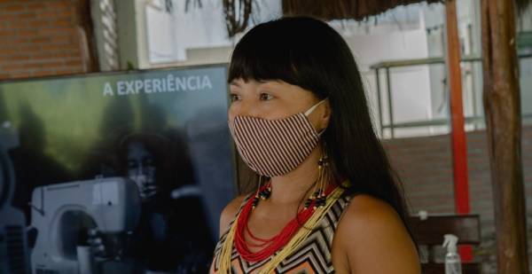 Vanda Witoto, liderança indígena.